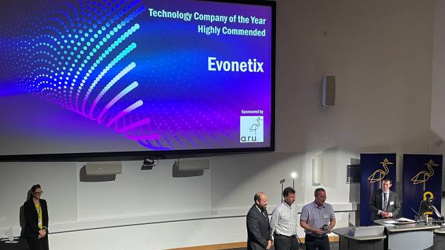 Evonetix Highly Commended at the Cambridge Independent Science and Technology Awards 2023
