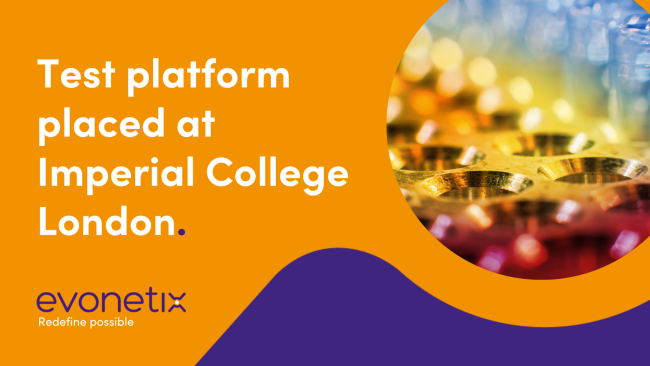 Evonetix places first DNA synthesis development platform at Imperial College London