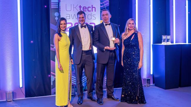 Evonetix wins the award for Tech Innovation of the Year at the UK tech awards