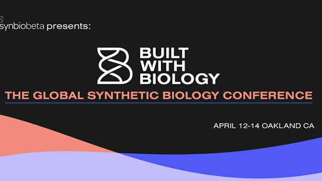 Join us at Built With Biology, SynBioBeta’s global synthetic biology conference. April 12th to 14th, 2022.